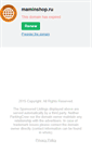 Mobile Screenshot of maminshop.ru